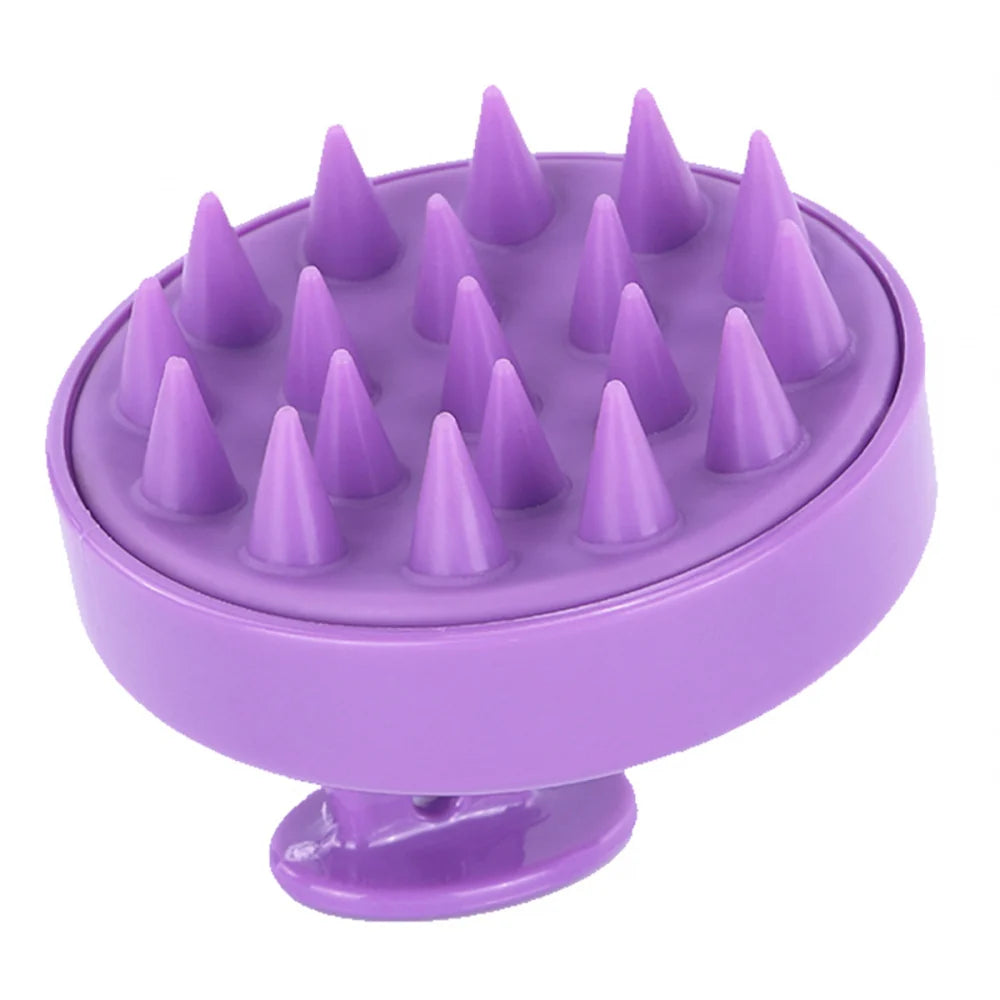 Brosse massage cuir chevelu pour stimuler la pousse des cheveux
