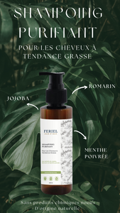 Shampoing Purifiant pour les cheveux à tendance grasse